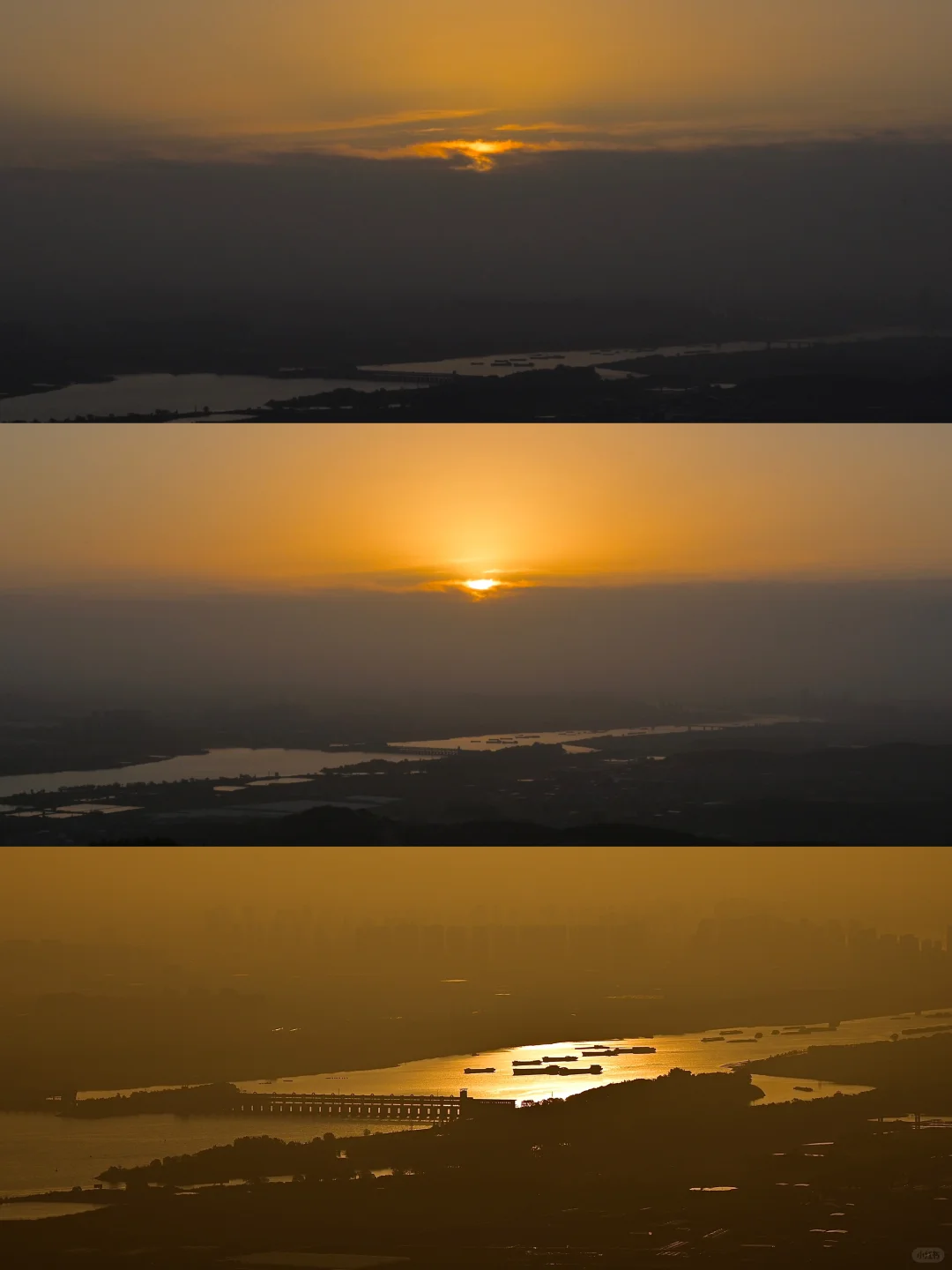 淮河日出