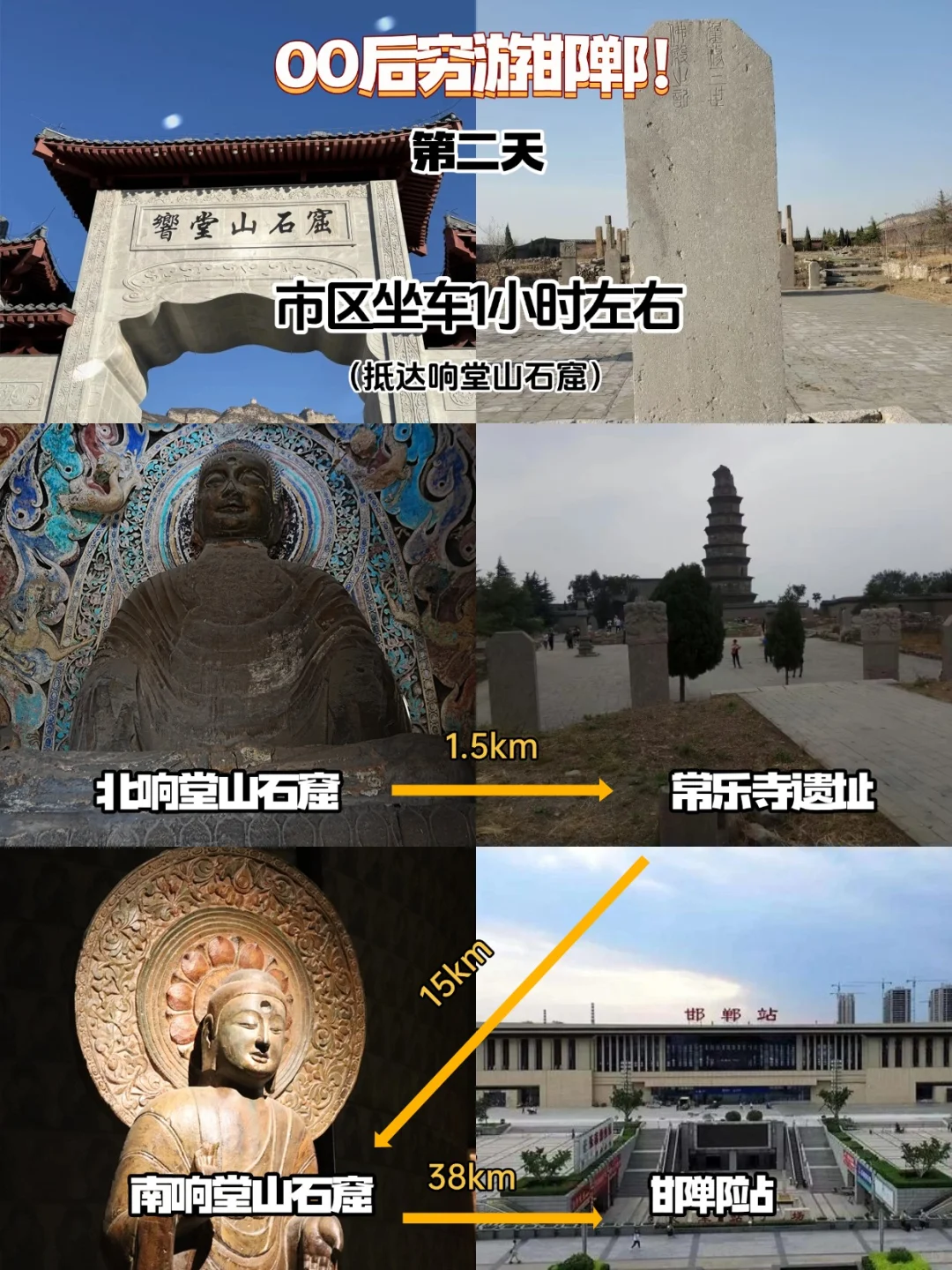 00后穷游邯郸！两天一夜150元玩转古都