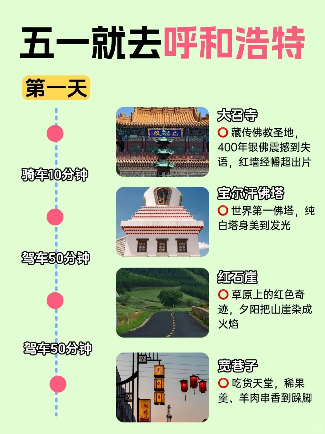 闹市中的草原：五一去呼呼咋玩啊