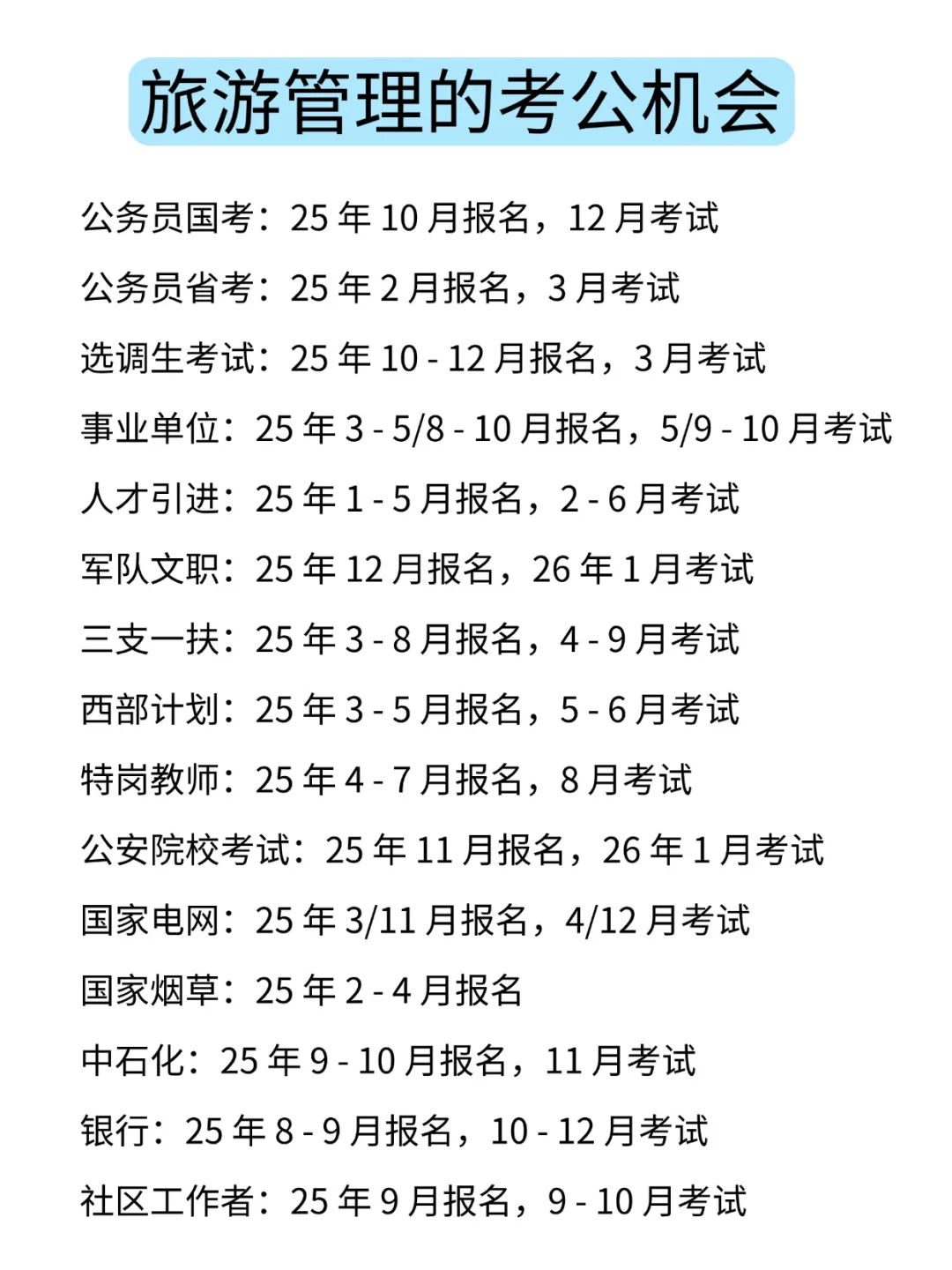 旅游管理专业，不考公，等着做黑导游吗