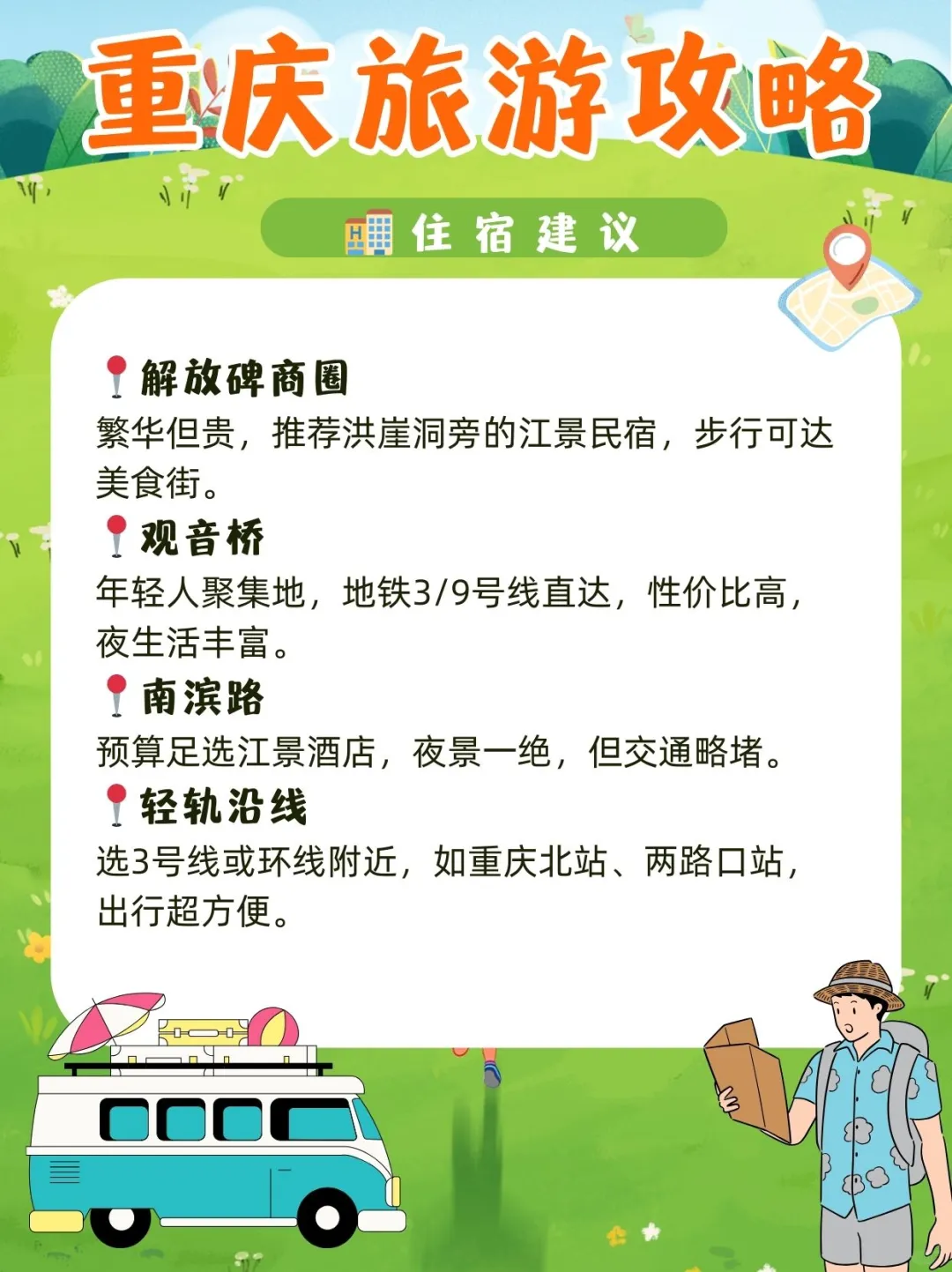 重庆旅游攻略|景点+美食+住宿