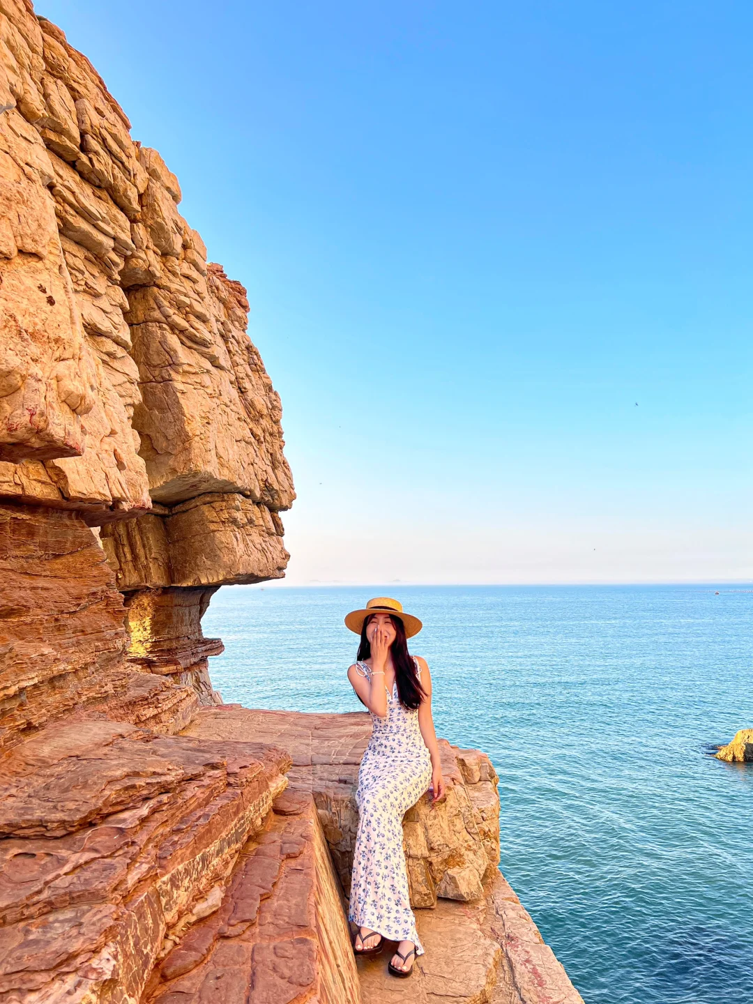 中国最美海岛之一🏝️就在山东~很美很震撼！！