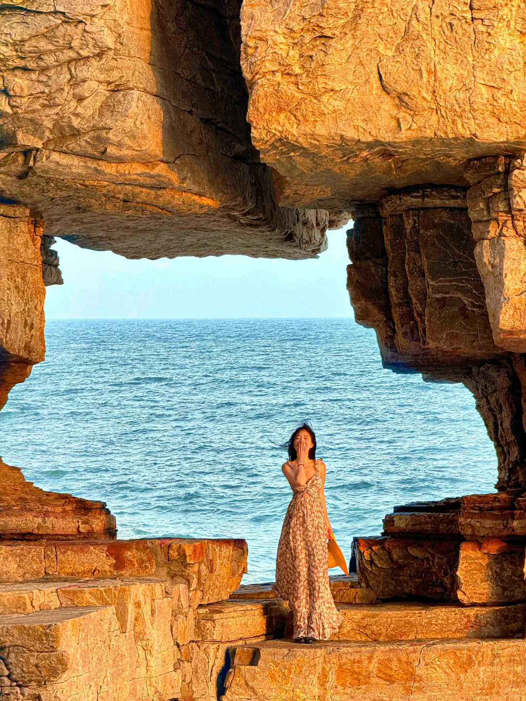 中国最美海岛之一🏝️就在山东~很美很震撼！！