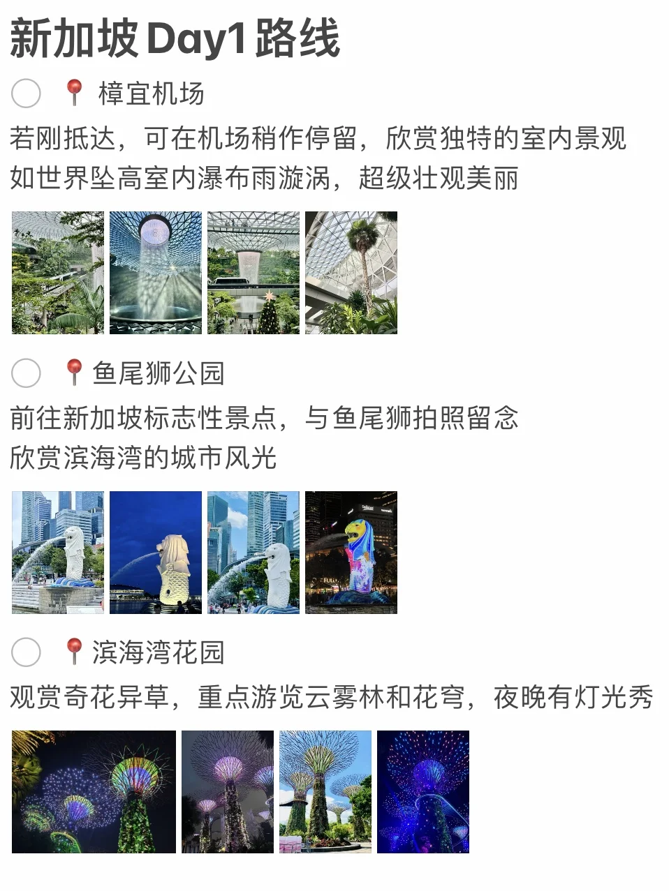 被自己做的新加坡🏖️攻略满意得睡不着…🥵