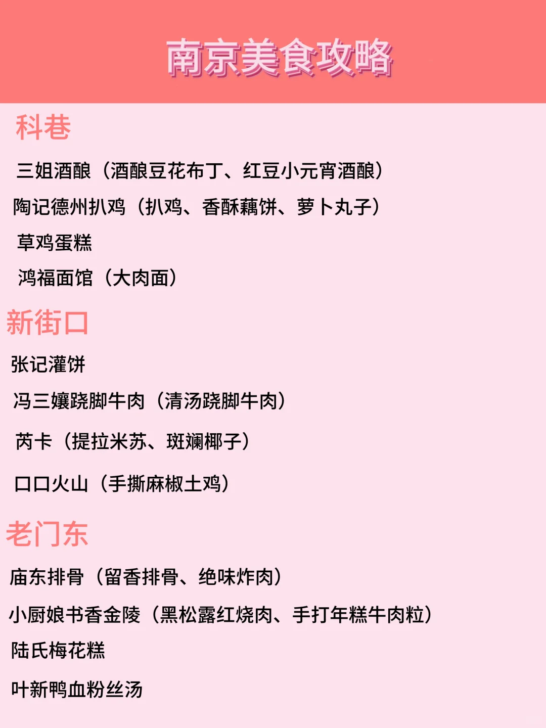 暴走南京四日游❗️来南京必看的旅游攻略❗