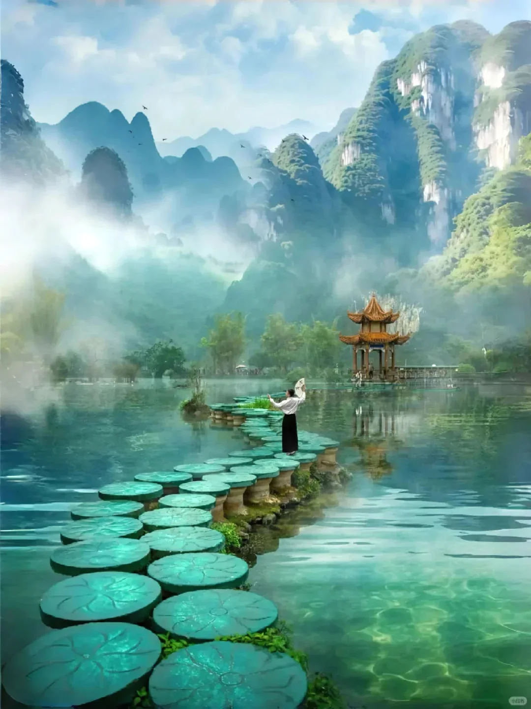 暑假来崇左遛娃遛老公，真的比新西兰还震撼！