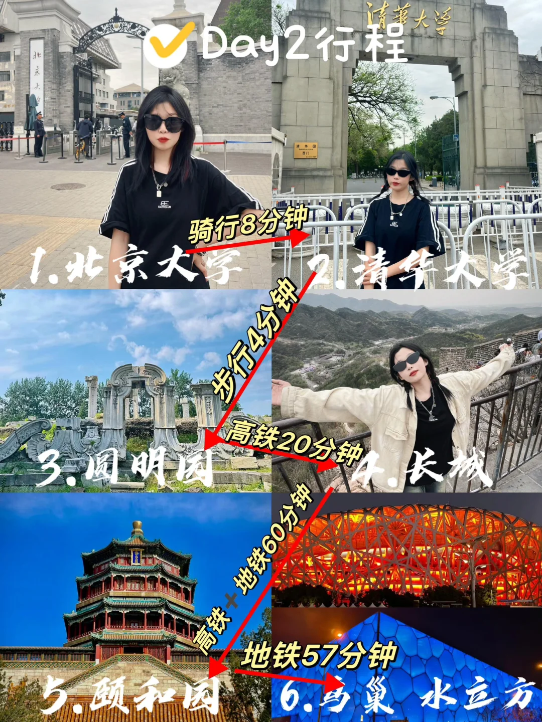 03女大📍北京/三日游不走回头路线旅游❗️