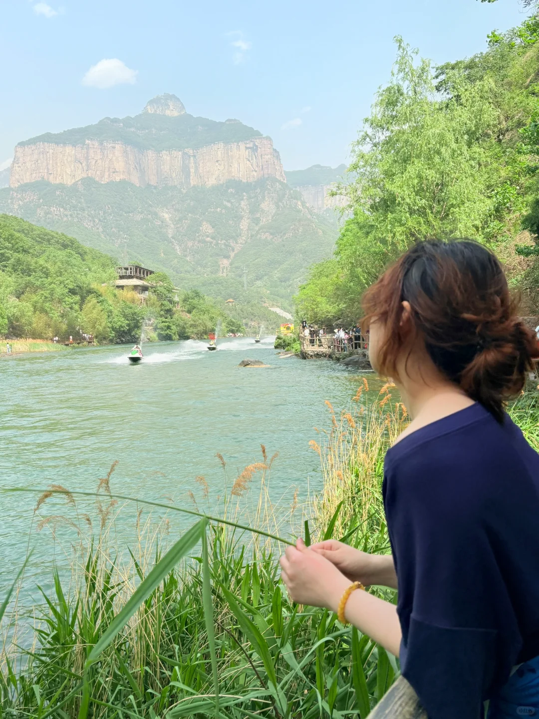 五一在八里沟包场看瀑布！！河南人你是真能藏