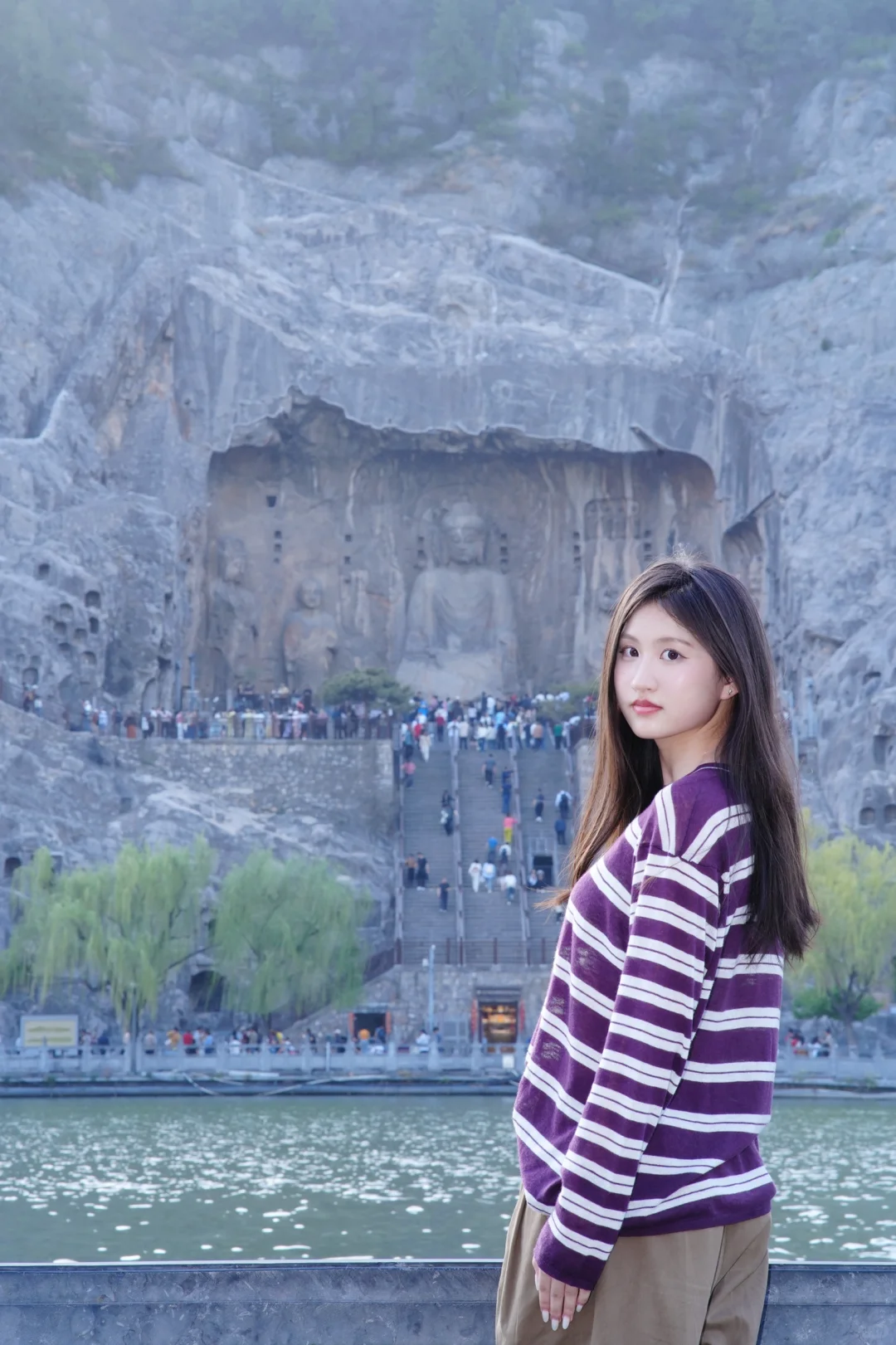 龙门石窟旅游，能劝一个是一个