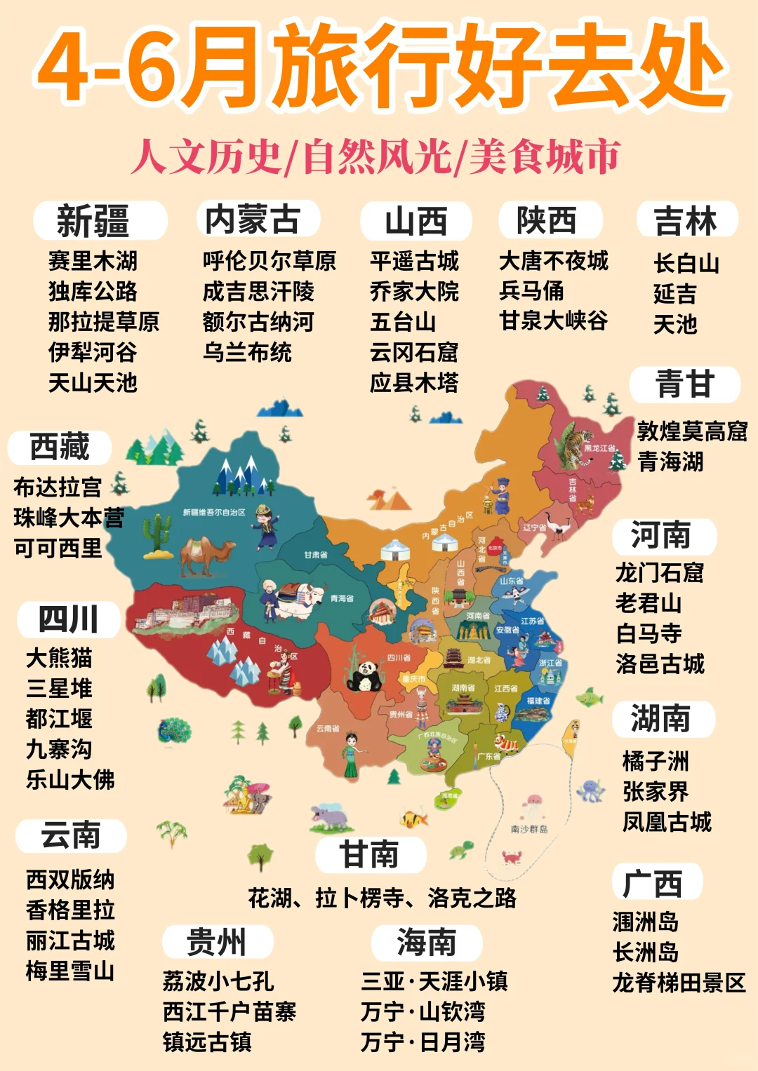 人少景美的旅行地 4-6月👏🙋‍♀️
