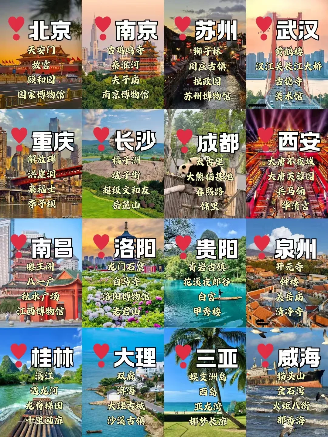 五一假期🔥适合穷游的16个城市来啦❗️