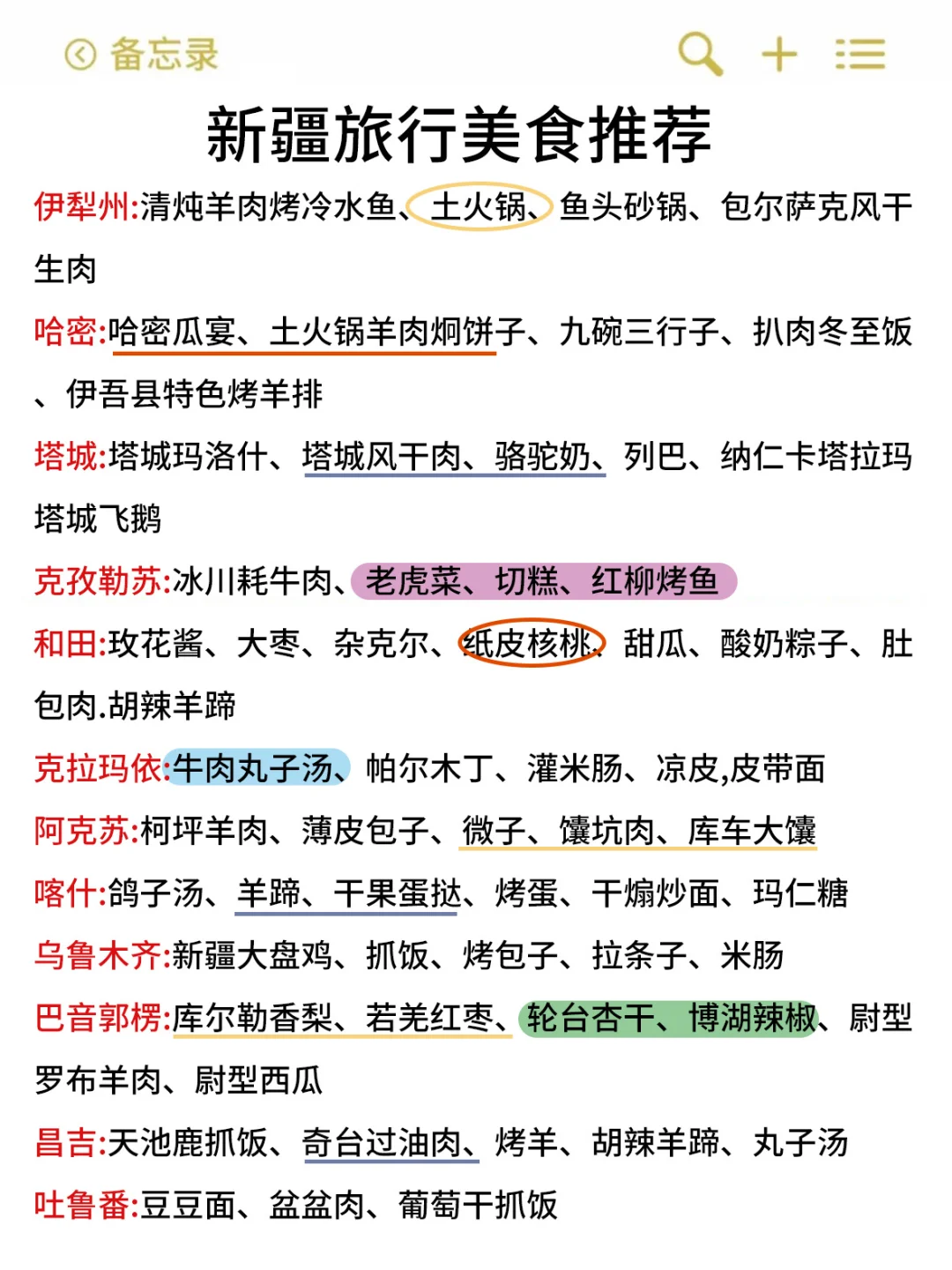 新疆已回！！！总结的血泪教训😭😭……