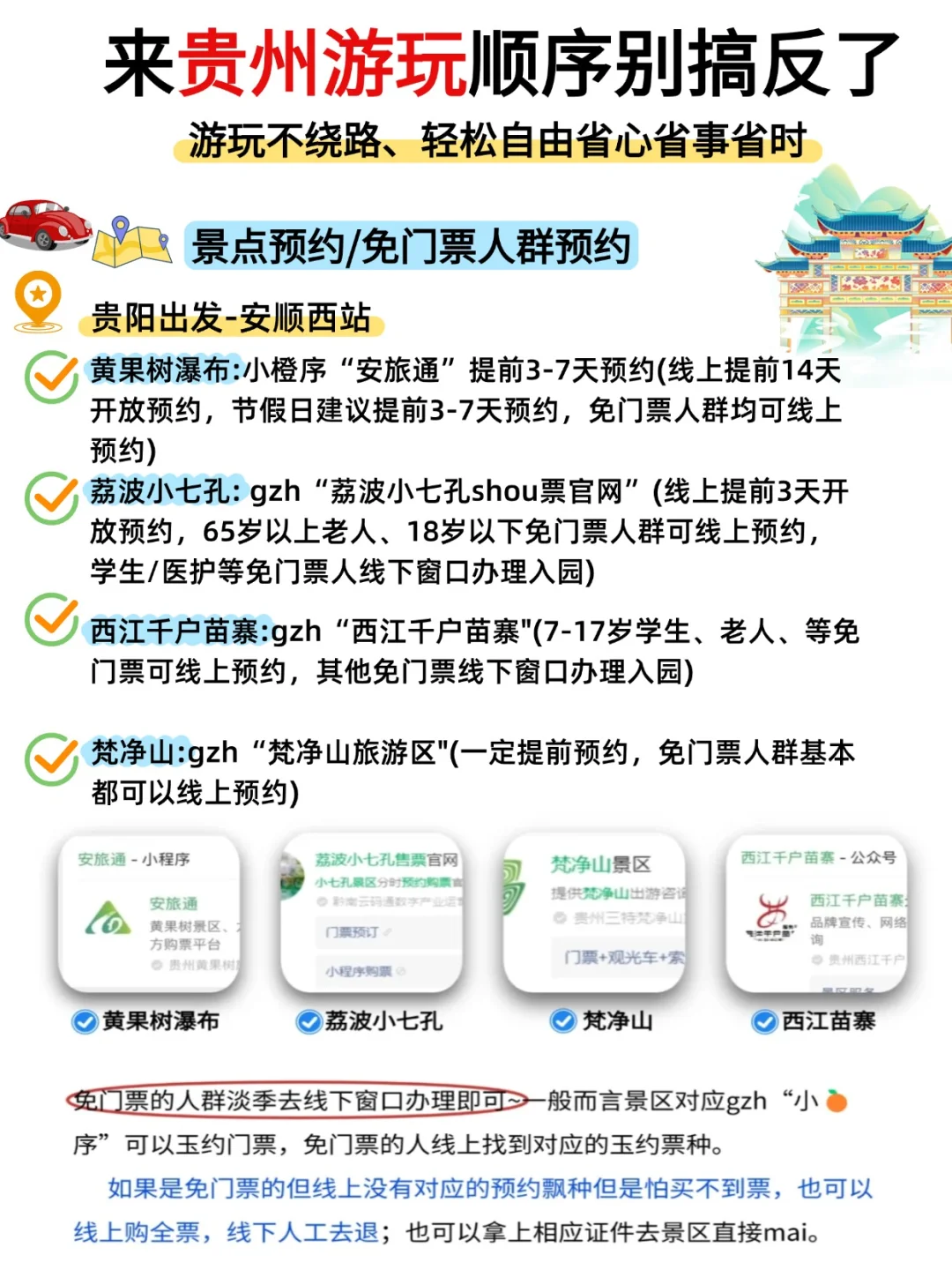 贵州旅游攻略丨5天4晚不绕路路线+门票指南