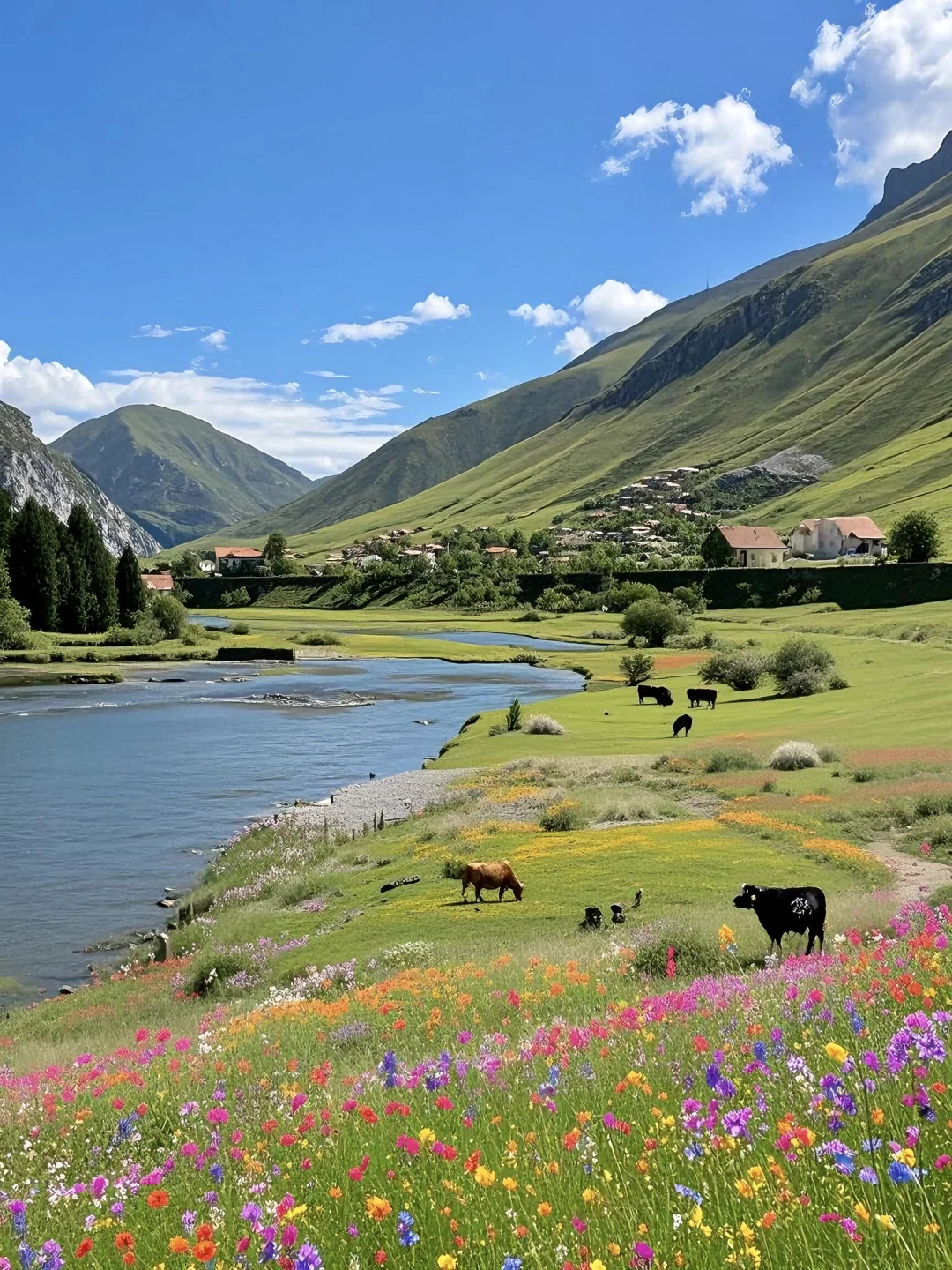 不在瑞士...5-8月的川西🏔️！！💐美到失语….