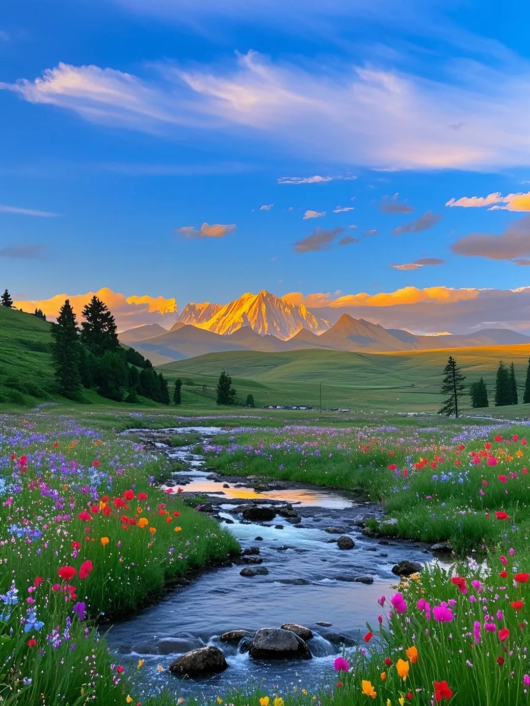 不在瑞士...5-8月的川西🏔️！！💐美到失语….