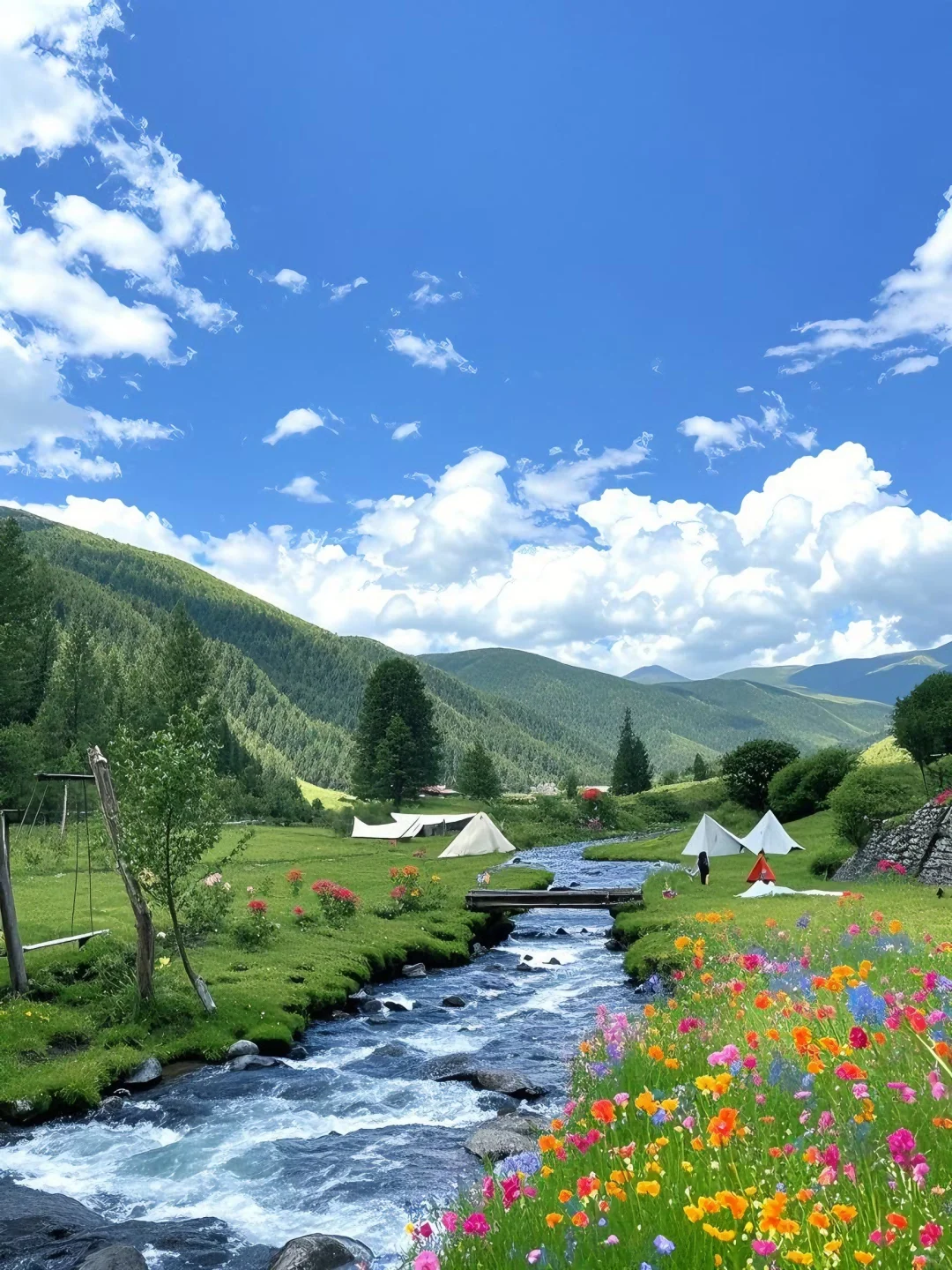 不在瑞士...5-8月的川西🏔️！！💐美到失语….