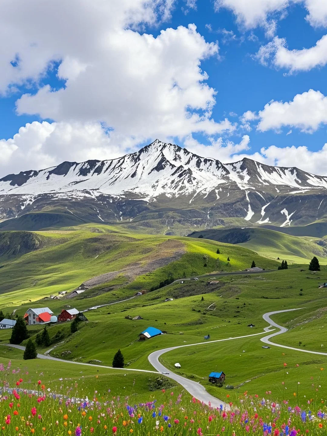 不在瑞士...5-8月的川西🏔️！！💐美到失语….