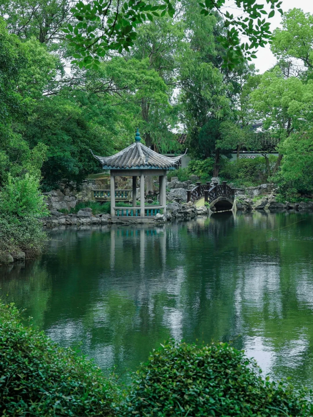 以为苏州很美了！直到我看到这个水上园林🏯