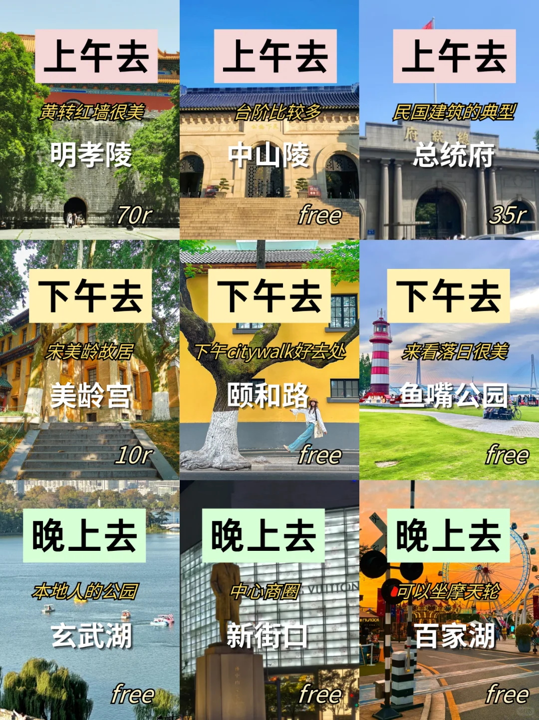 南京三天两晚旅游攻略！！超全懒人版！！