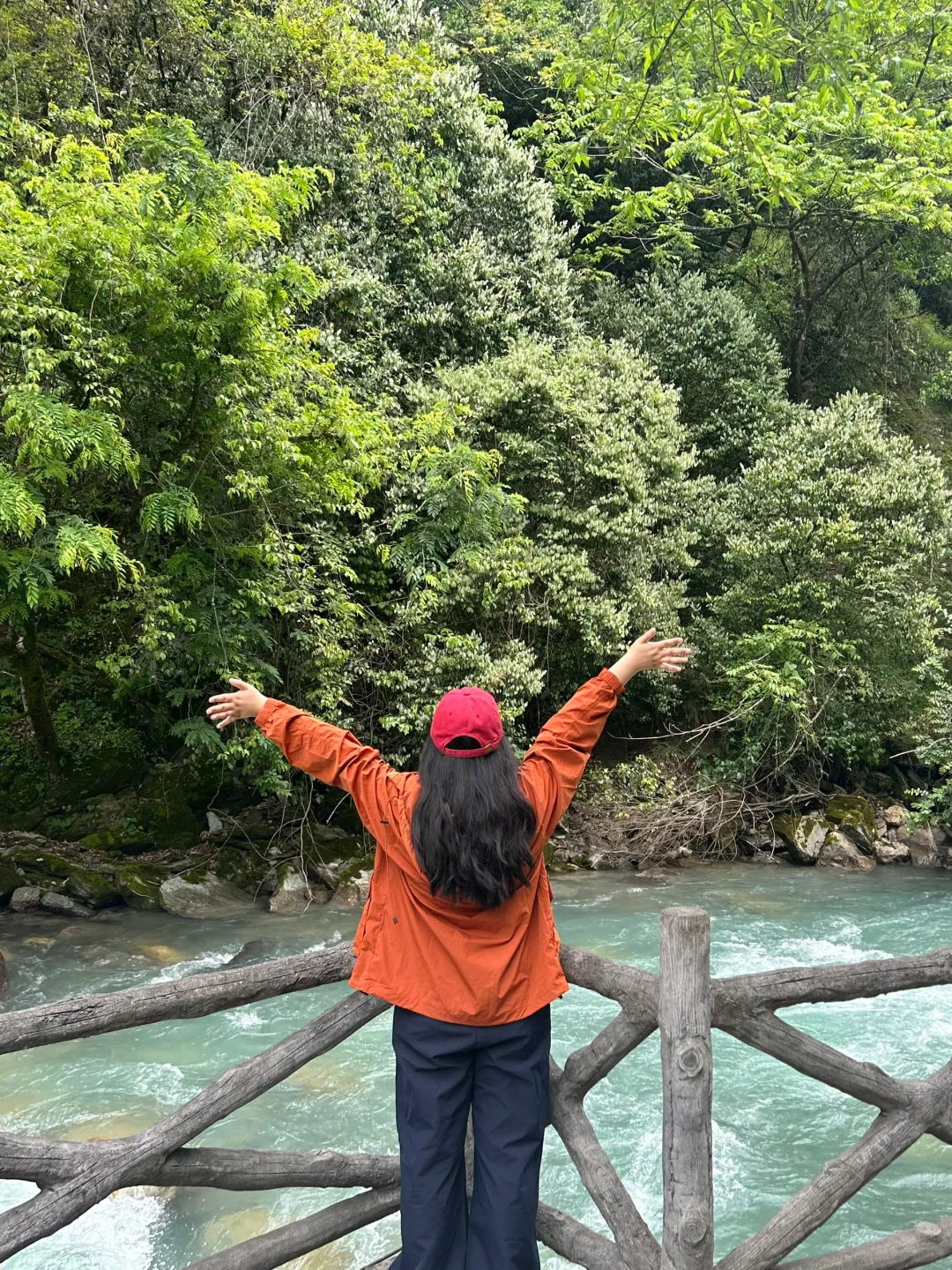 成都周边徒步｜5.25实拍！喇叭河超美✅附攻略