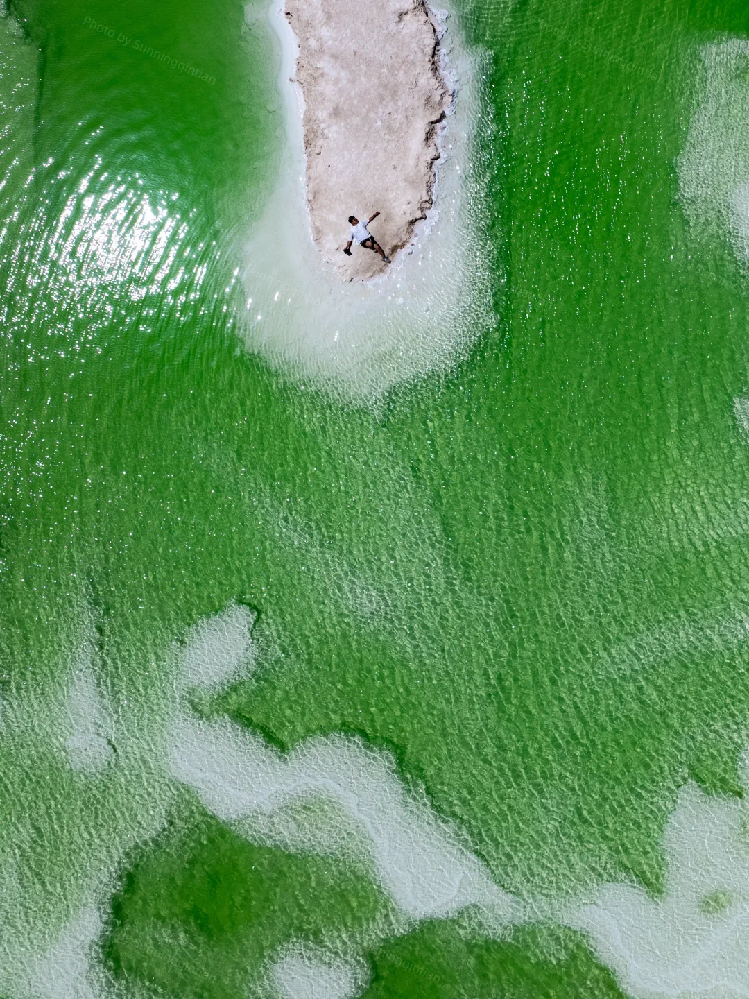比大柴旦美100倍‼️的芒崖翡翠湖，我怕它会火