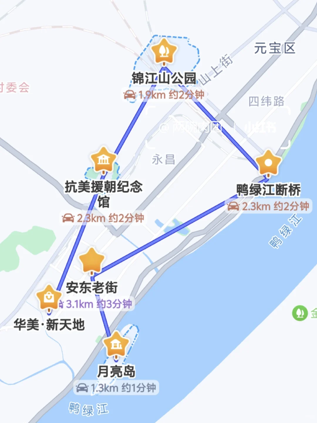 本地人带你一条线走遍丹东景点