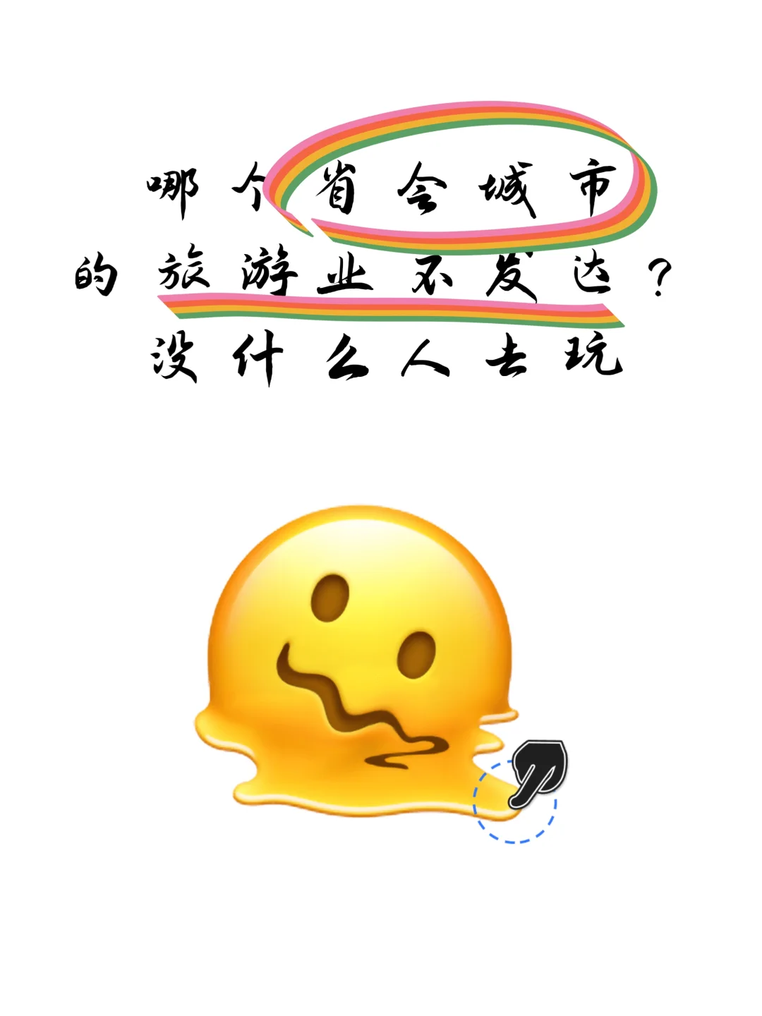 哪个省会城市的旅游业不发达？