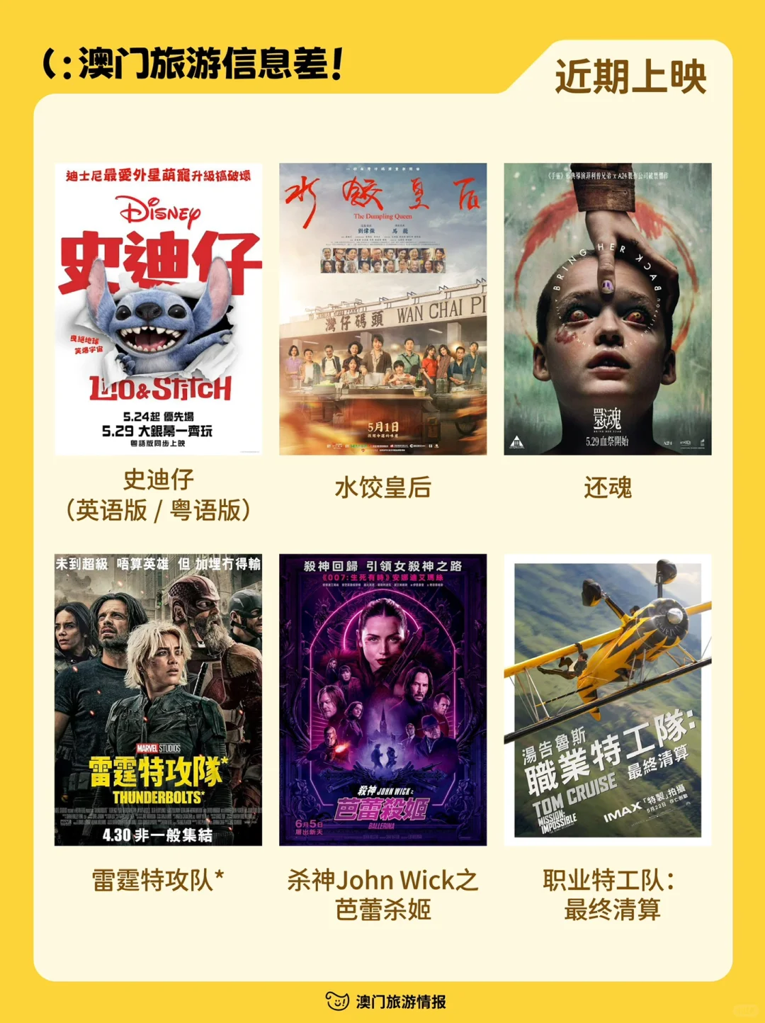 每周速递🔥一篇说明白澳门旅游信息差！