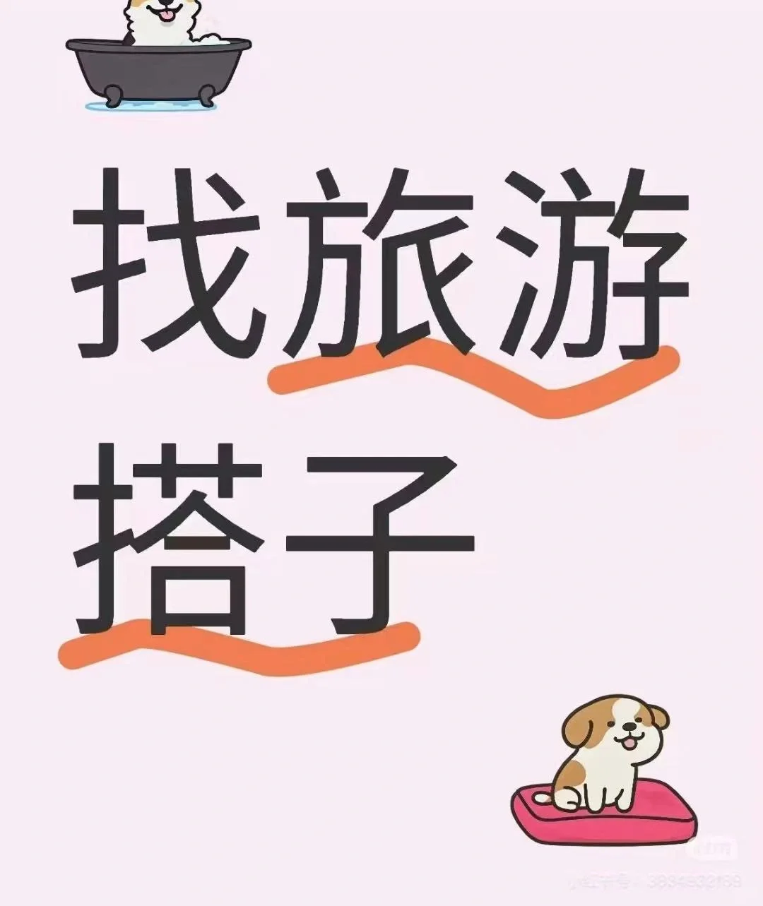 找旅游搭子，不用你出钱