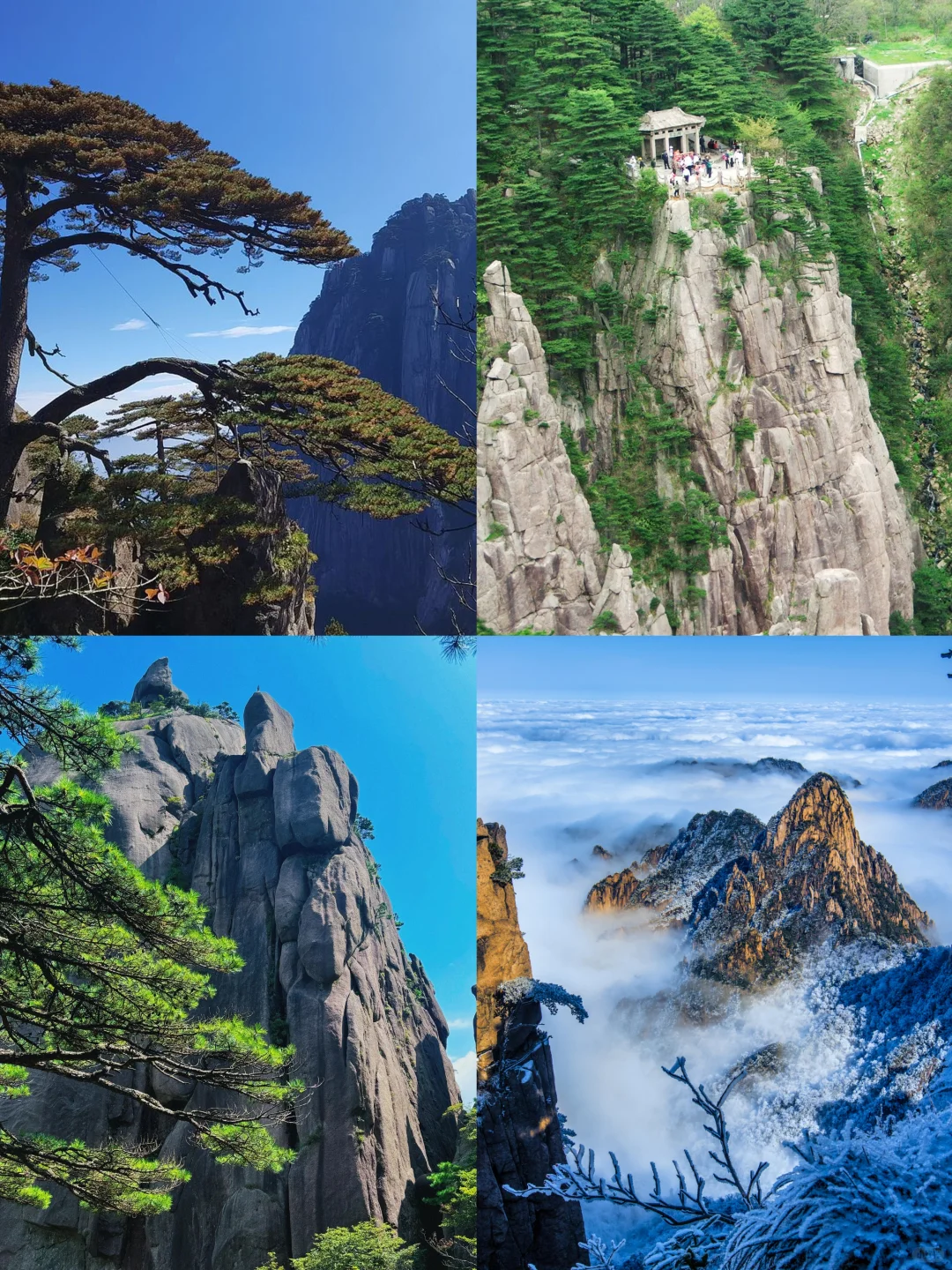 黄山旅游攻略📍4天4夜不绕路行程➕住宿