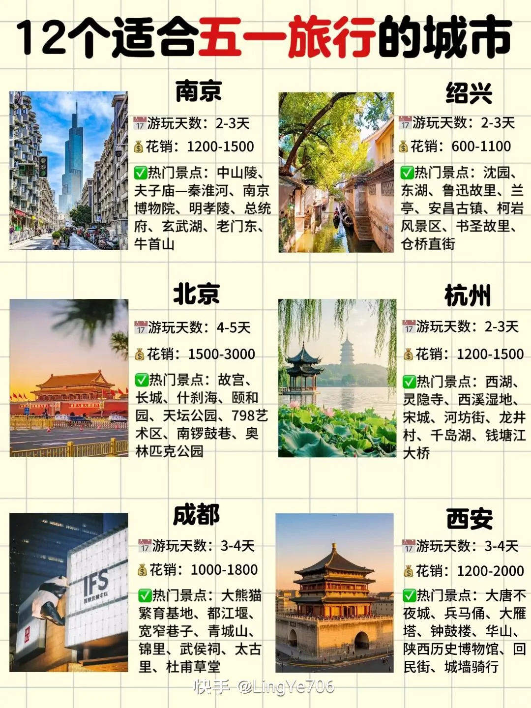 五月旅行，适合全家去的！