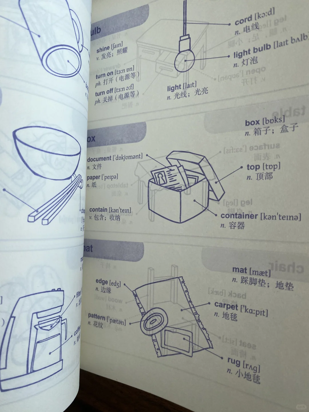 一目了然的张静初安利单词书