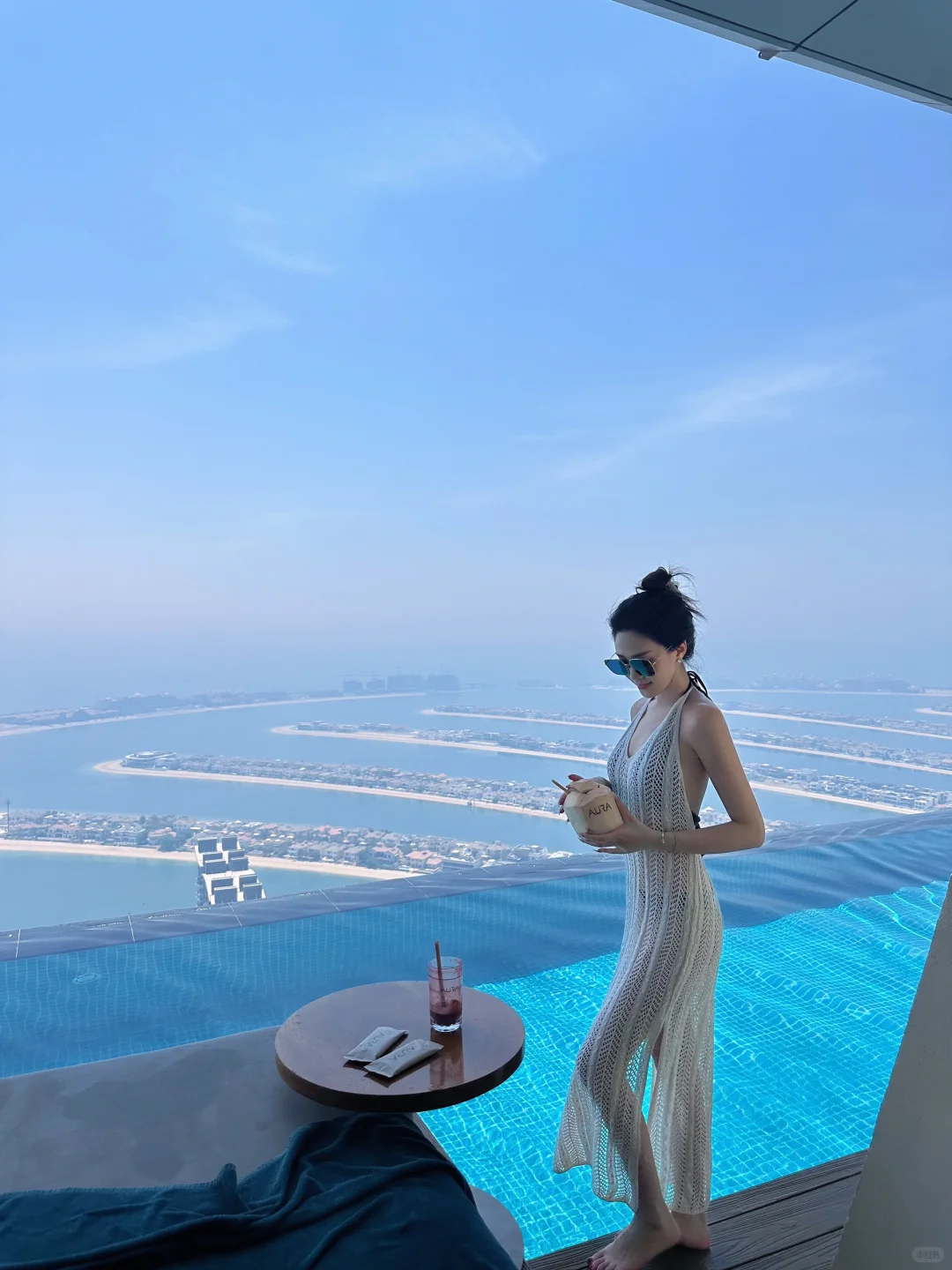Dubai｜人生必打卡的无边泳池🩵