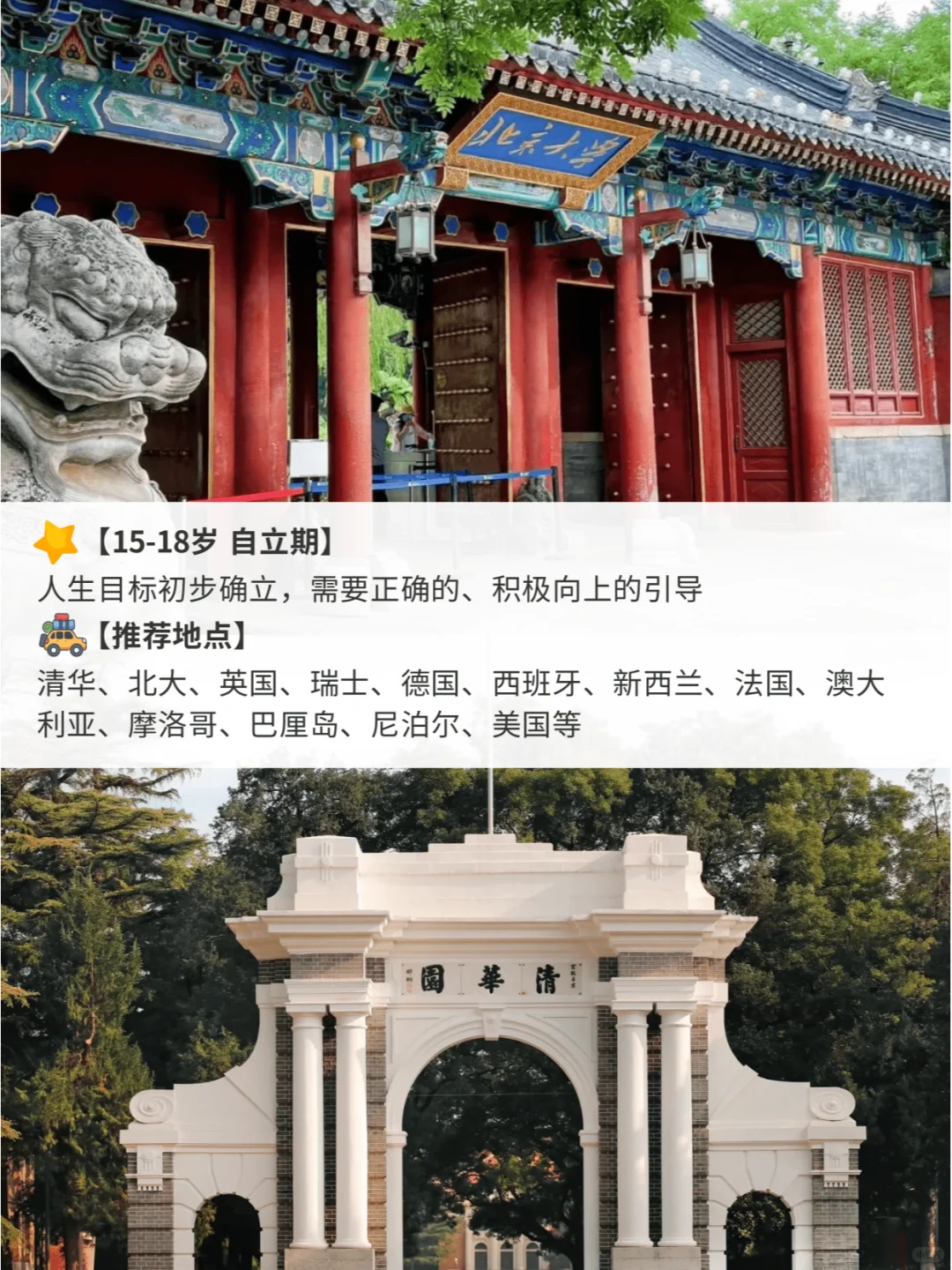 按年龄划分🔎0-18岁适合带孩子的旅行地！