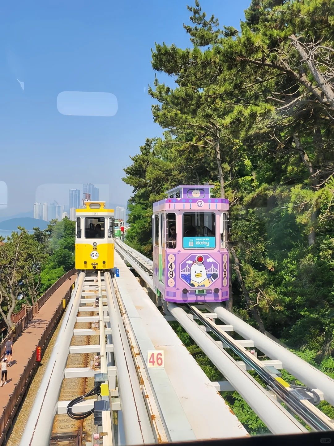 来釜山怎么能错过胶囊小火车🤩附攻略