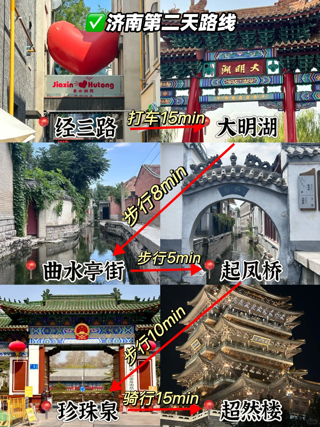 📍济南｜两天一晚保姆级旅游攻略（附位置