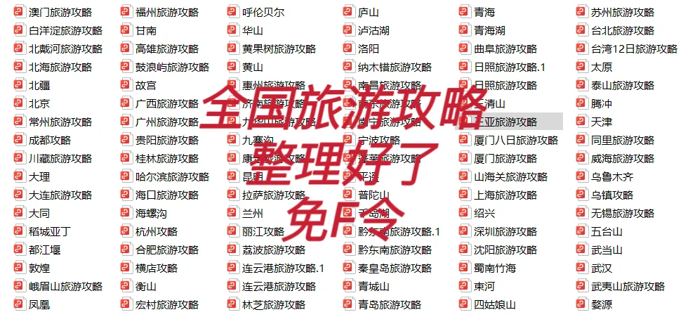 DeepSeek推荐情侣🧑‍🤝‍🧑一生必去20个地方