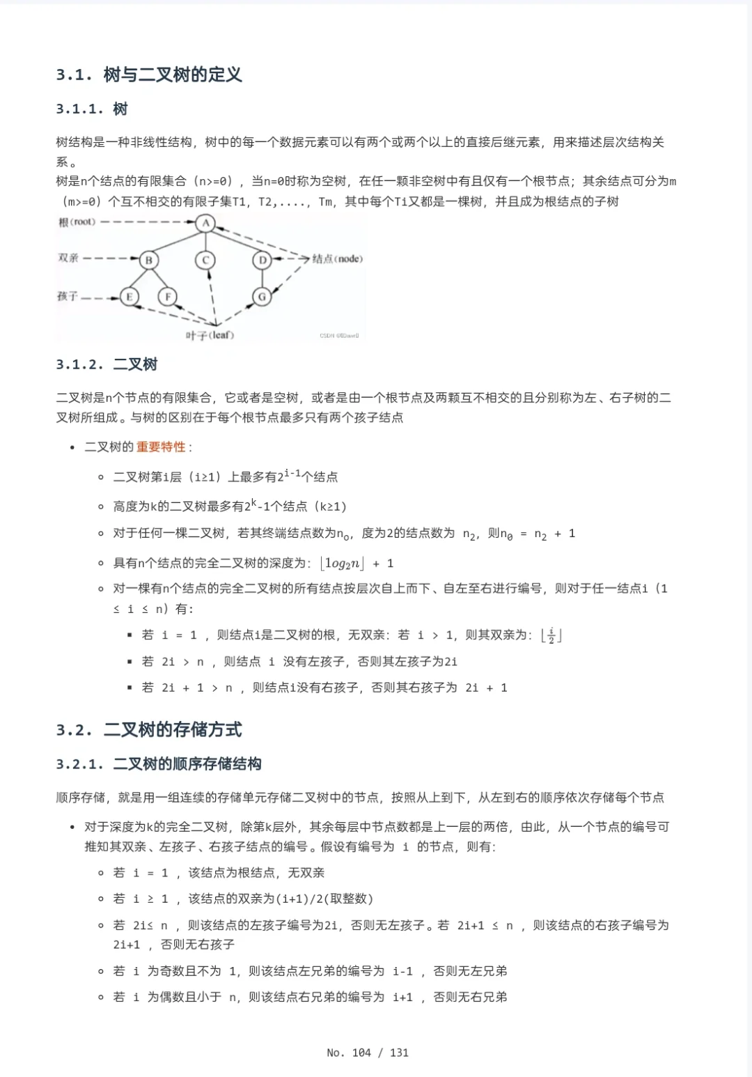 数据结构（软件设计师）