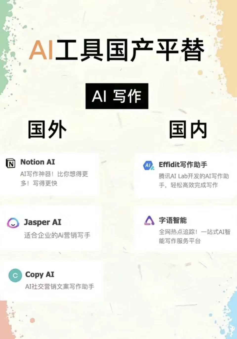 ai 软件太贵？快来看国内免费平替