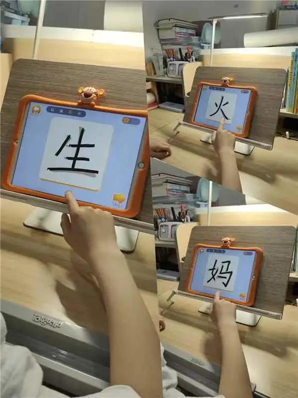 宝宝使用免费app学习汉字