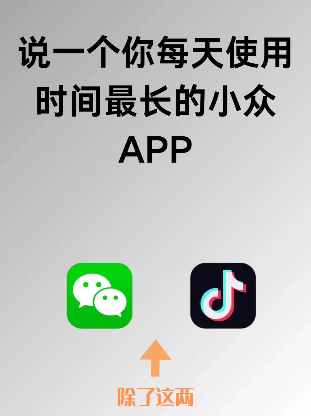 说一个你每天使用最长的小众APP