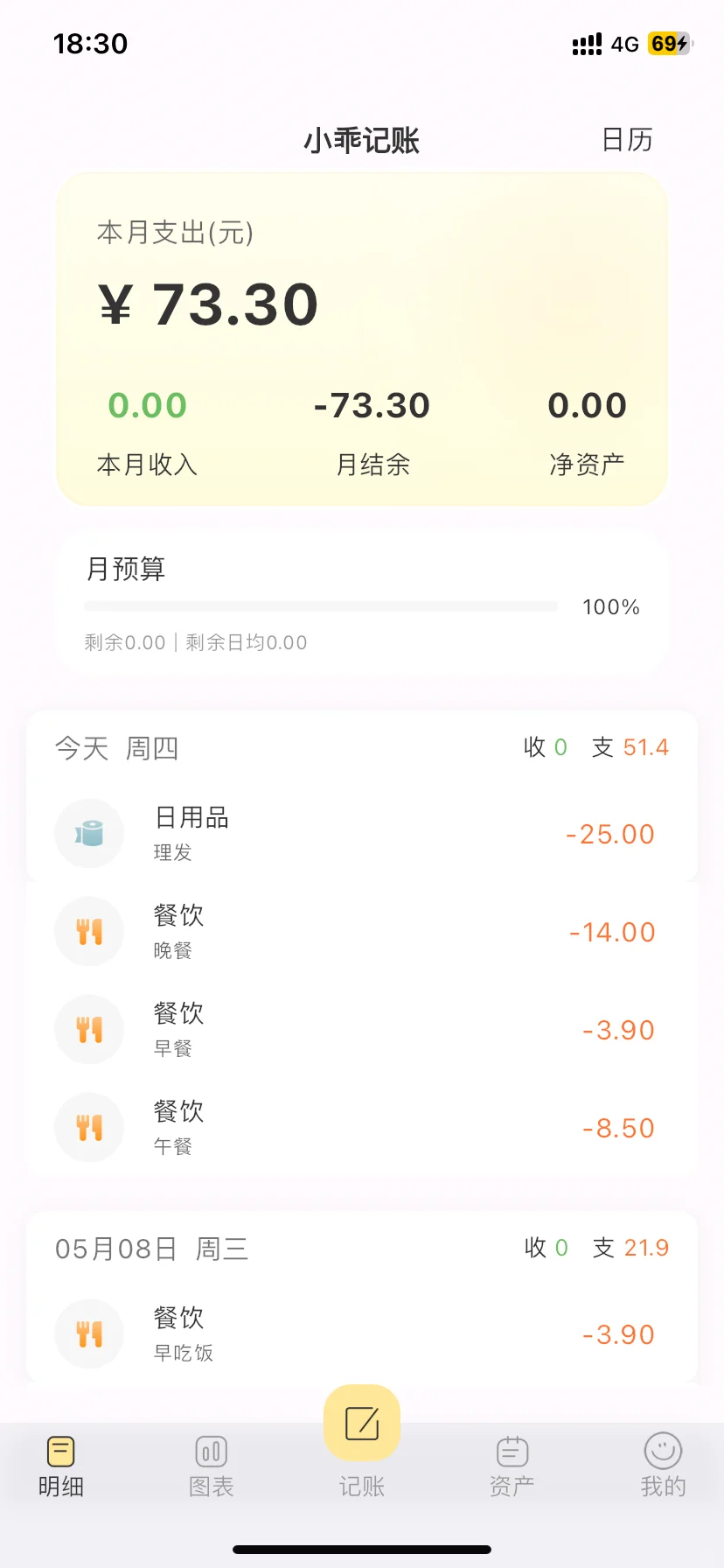 超级好用的记账 APP，打卡第一天