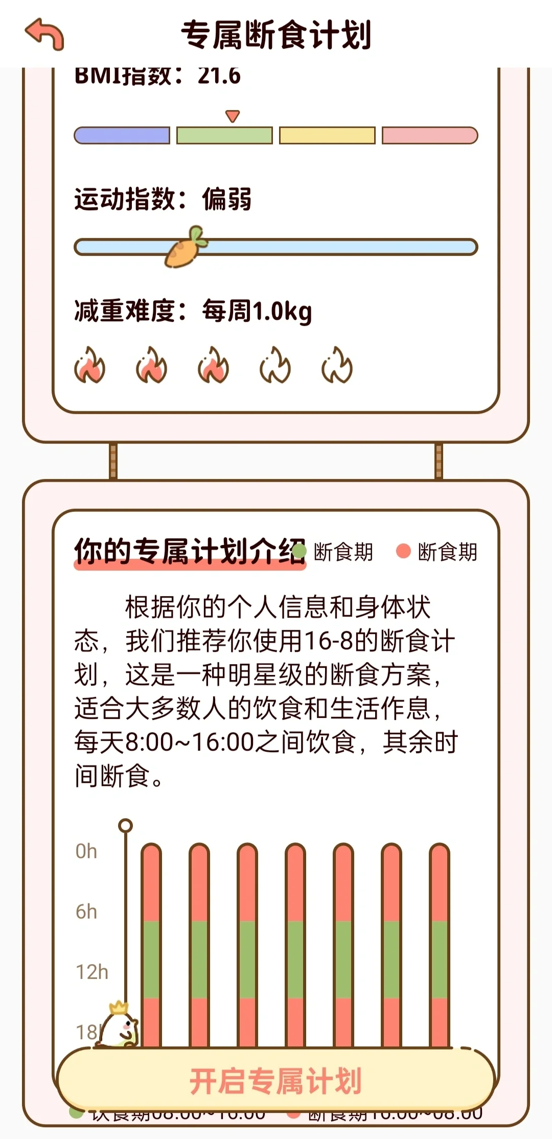 一款超可爱的减脂食谱APP