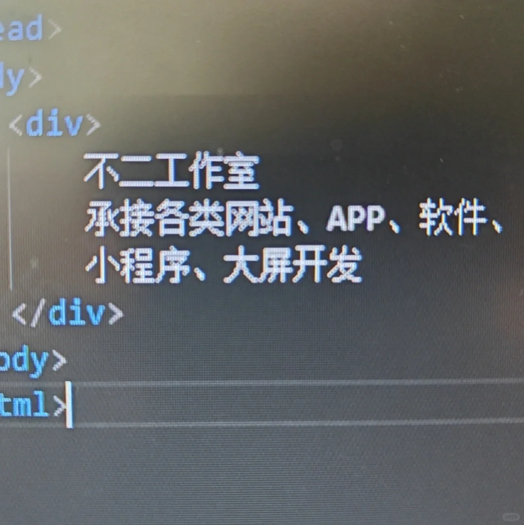 承接网站小程序app