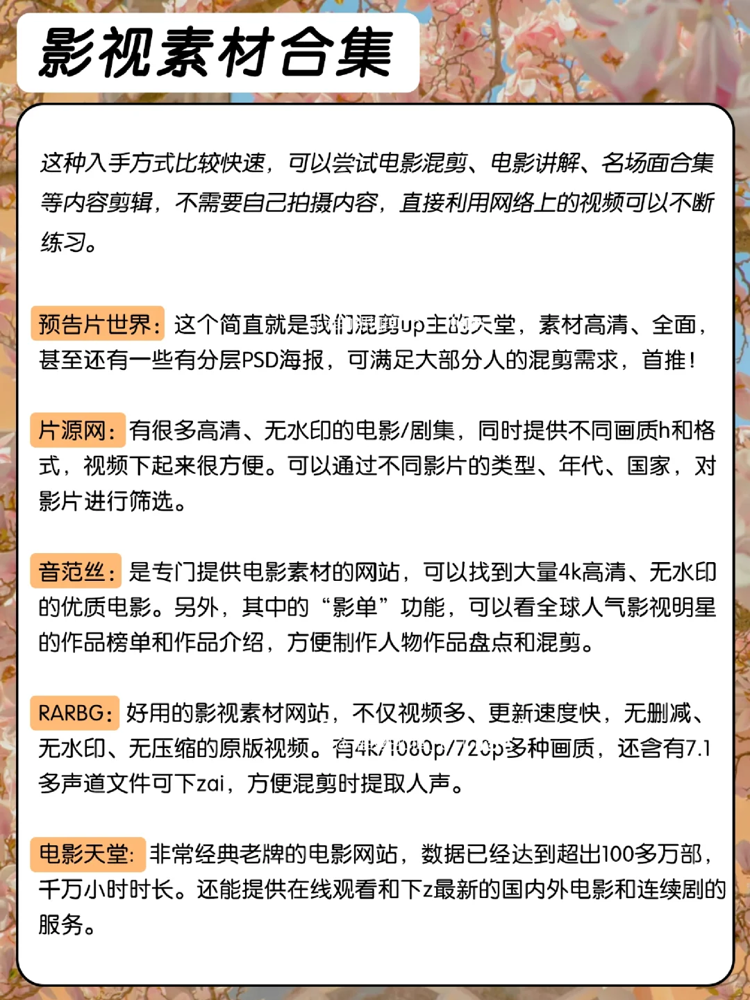 ‼️我不允许你还没有这些自媒体人常用网站