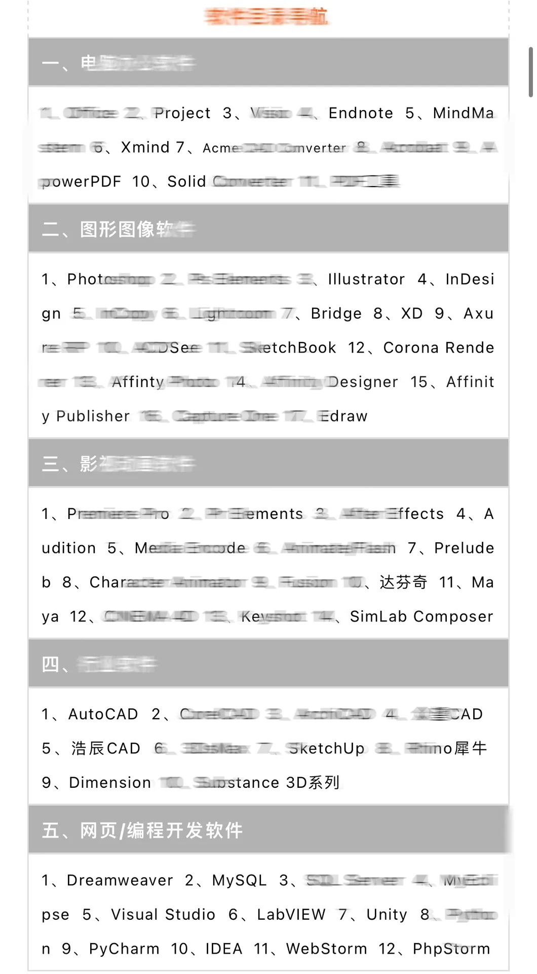 adobe系列软件等资源分享 包安装