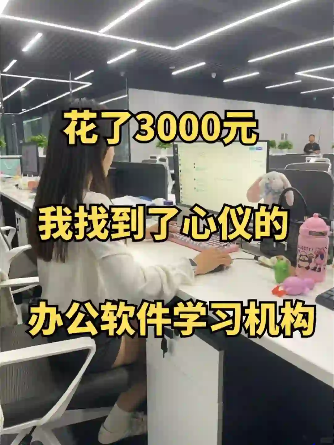 花3000元，我找到了心仪的办公软件学习机构