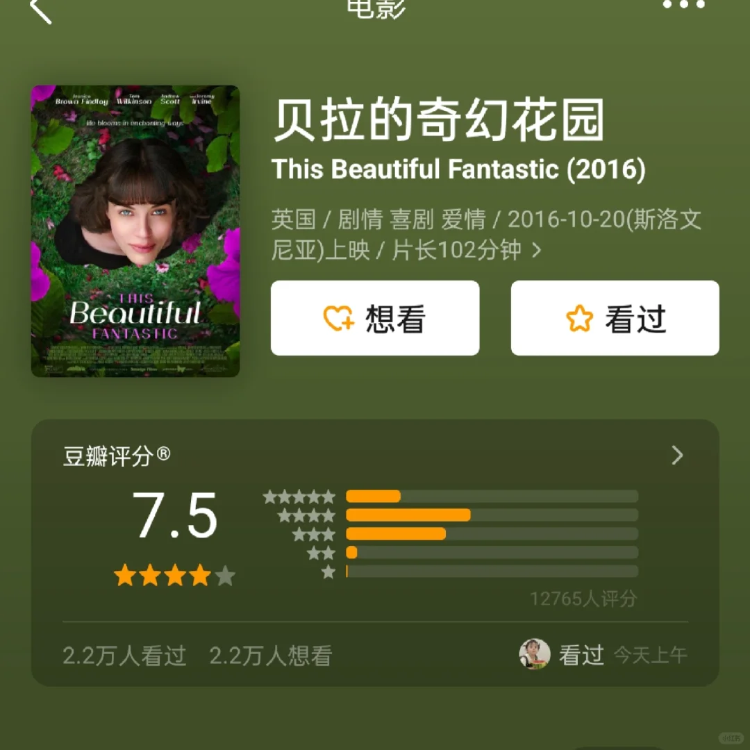 太喜欢这部电影了❗唯美治愈，看完心情大好