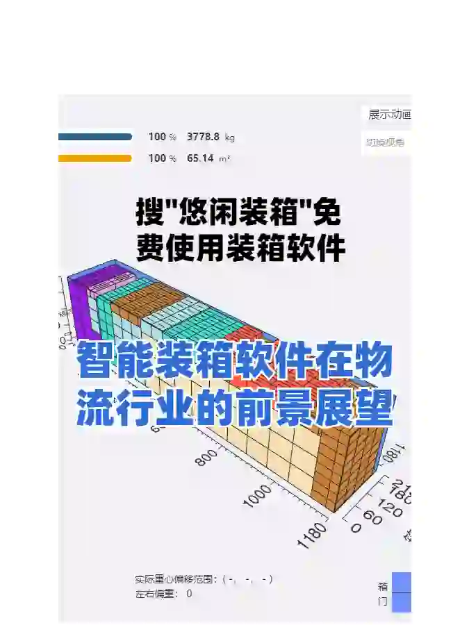 智能装箱软件在物流行业的前景展望