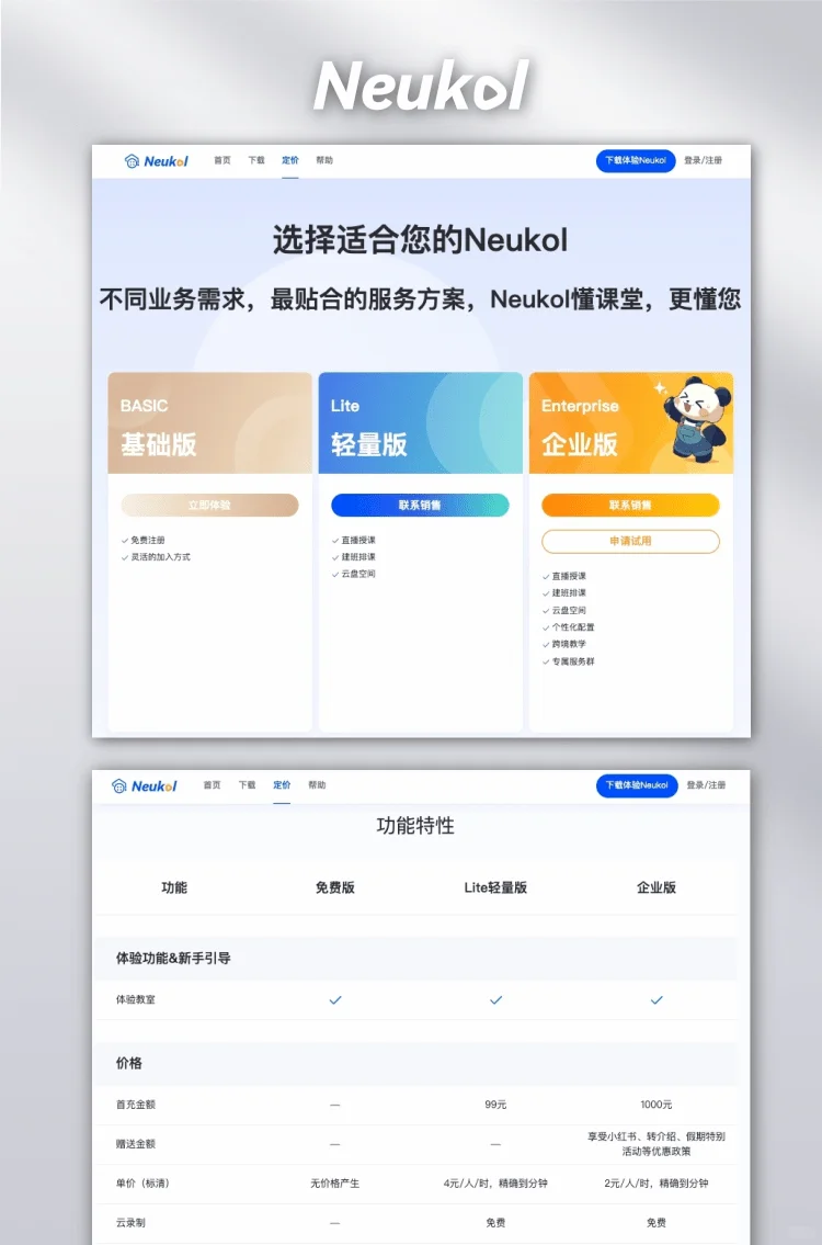 Neukol在线教学软件